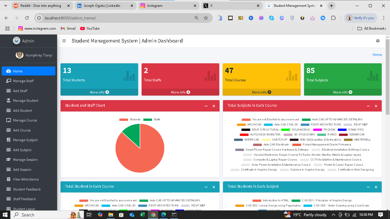 College Management System